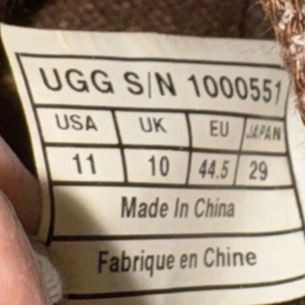 UGG Australia Men’s Tan Textile Slip On Loafer